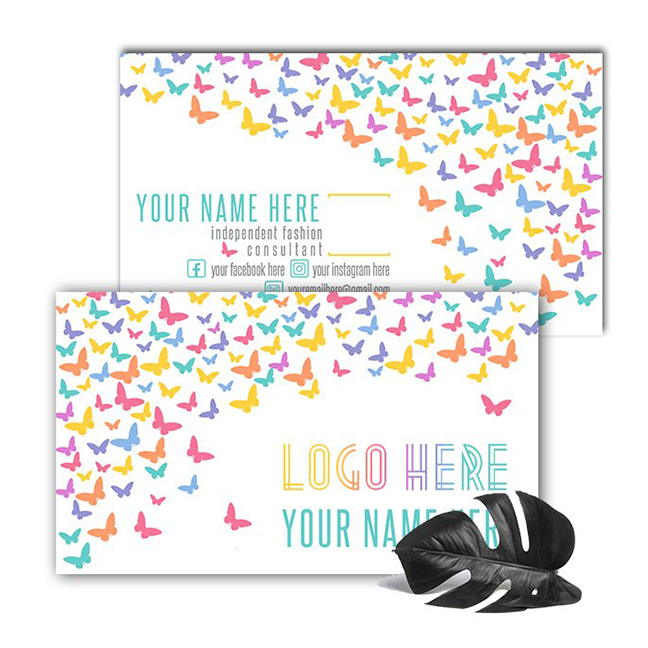 Butterfly Business Card