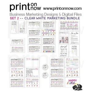 Nail Color Business Marketing Bundle