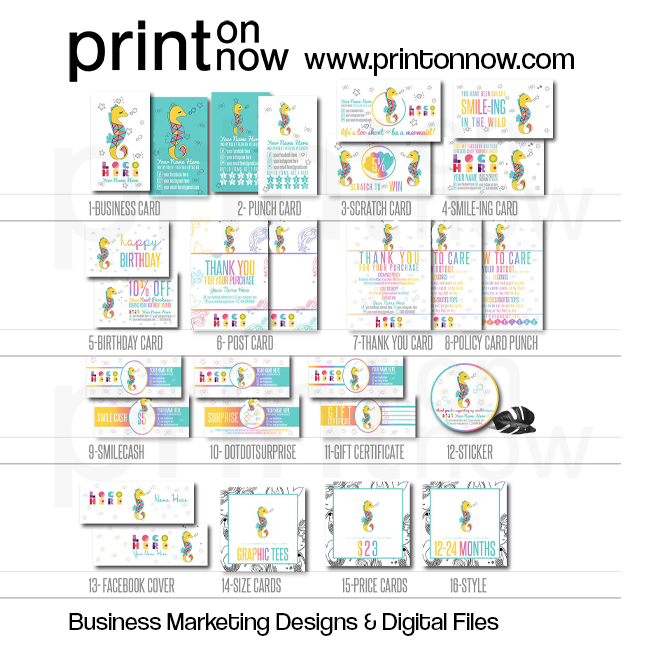 Seahorse Business Marketing Bundle