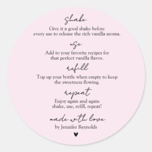 Custom Labels and Personalized Stickers for Gifts, Packaging and Small Shops